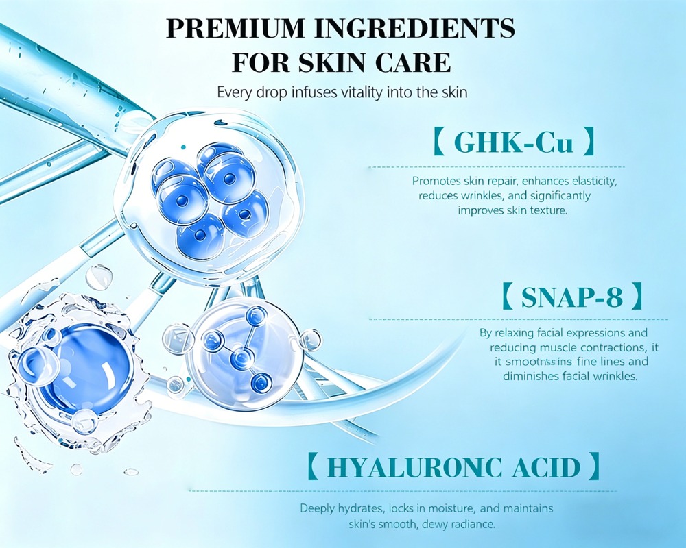 private label peptide serum custom